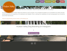 Tablet Screenshot of hudsonvalleydogboarding.com